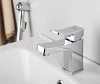 Смеситель для раковины Wasserkraft Aller 1068 с гигиеническим душем, хром