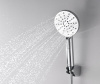 Душевая лейка Wasserkraft A127 3-функциональная, хром