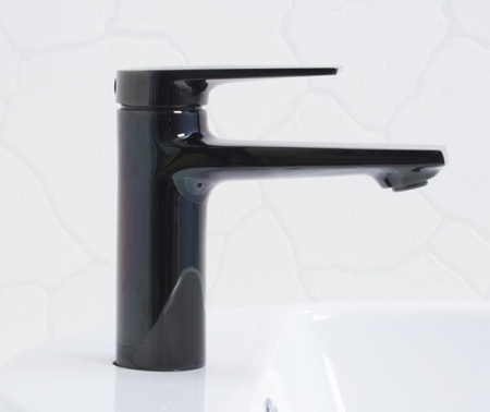 Смеситель для раковины Wasserkraft 6603, черный глянец
