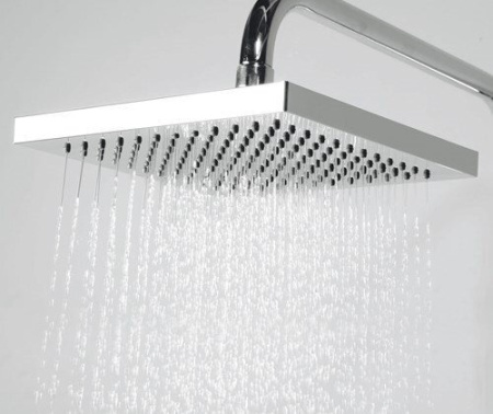 Душевой гарнитур Wasserkraft A017 с верхним душем 20 см, хром