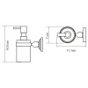Дозатор для жидкого мыла Wasserkraft Diemel, Diemel K-2299