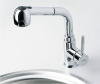 Смеситель Wasserkraft 4166 для кухни с выдвижным изливом, хром