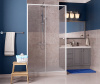 Душевой уголок Wasserkraft 44S15, прямоугольный, 110 х 90 см