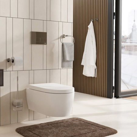 Ершик для унитаза Wasserkraft Mosel K-46627, держатель хром