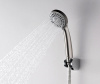 Душевая лейка Wasserkraft A120 3-функциональная, матовый хром