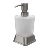 Дозатор для жидкого мыла Wasserkraft Amper K-5400NICKEL, 300 мл, цвет держателя никель, K-5499N