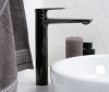 Смеситель для раковины Wasserkraft 6603H, черный глянец
