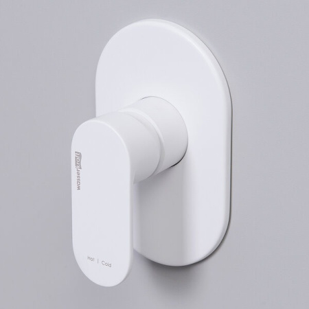 Смеситель для раковины Wasserkraft Mindel 8500 A85593, цвет белый Soft-touch