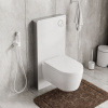 Пристенный модуль системы инсталляции Wasserkraft Naab 86TLT.040.PE.WH, для унитазов, цвет - белый
