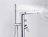 Смеситель Wasserkraft 5821 для ванны, напольный, хром
