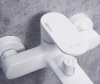 Смеситель Wasserkraft для ванны и душа, цвет белый Soft-touch, 8501
