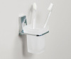 Стакан для щеток с держателем Wasserkraft Lopau, K-6028