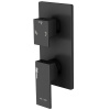 Душевой комплект Wasserkraft Abens, цвет черный Soft-touch, A172071
