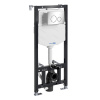 Инсталляция для унитаза Wasserkraft Aller 10TLT.010.ME.CH02, механическая клавиша цвет хром
