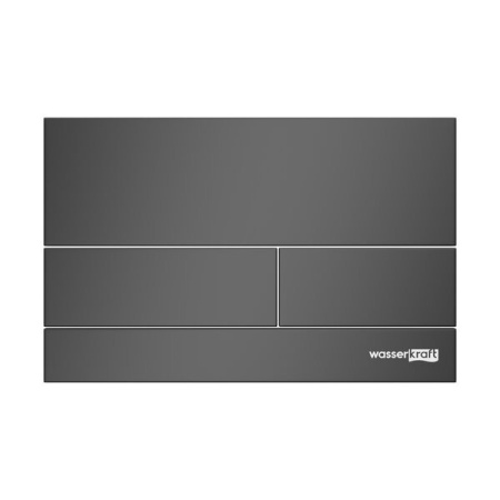 Инсталляция для унитаза Wasserkraft Dill 61TLT.010.ME.MB04, механическая клавиша черная матовая