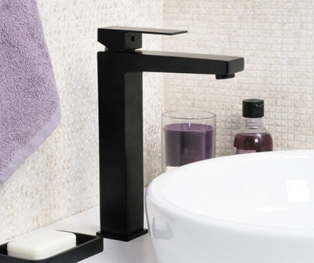Смеситель для раковины Wasserkraft Abens 2003H, черный