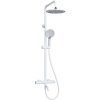 Душевая стойка Wasserkraft Mindel 850, термостатическая, цвет белый Soft-touch, A188.067.058.WM Thermo