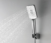 Душевая лейка Wasserkraft A126 3-функциональная, хром