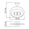 Мыльница-решетка Wasserkraft Lippe, K-6569