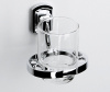 Стакан стеклянный с держателем Wasserkraft Oder, K-3028